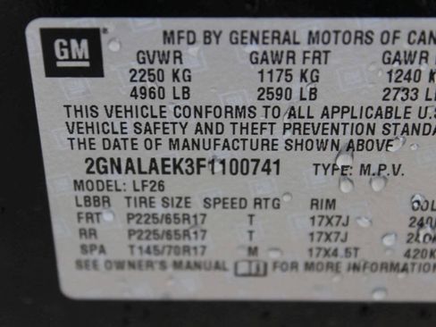 Used 2015 Chevrolet Equinox LS FWD image 8