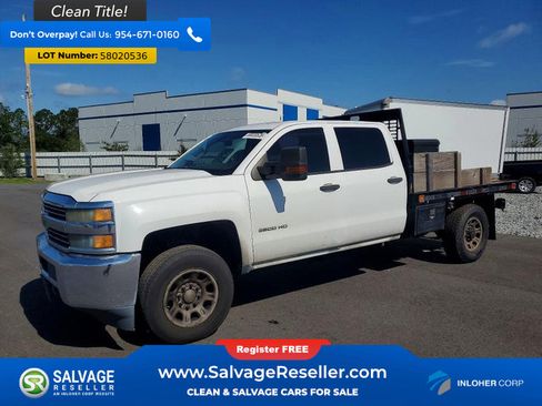 Used 2015 Chevrolet Silverado 3500 W/T AWD/4WD image 1