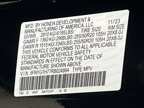 Used 2024 Honda Pilot Touring image 35