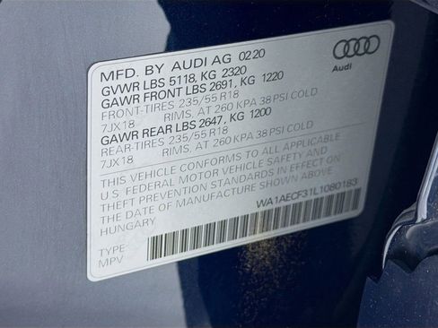 Used 2020 Audi Q3 2.0T Premium w/ Convenience Package image 33