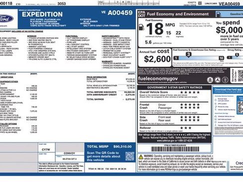 New 2027 Ford Expedition Platinum AWD/4WD image 26