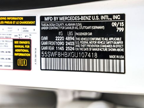 Used 2016 Mercedes-Benz C 63 AMG S image 26