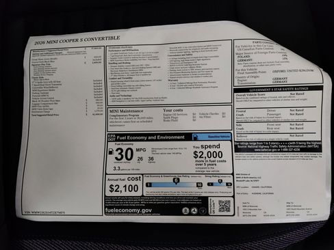 New 2026 MINI Cooper S image 25