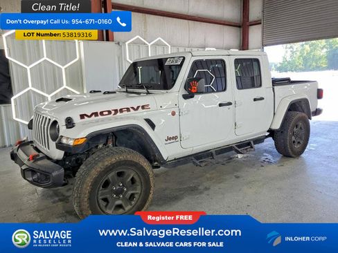 Used 2022 Jeep Gladiator Mojave w/ Cold Weather Group AWD/4WD image 1