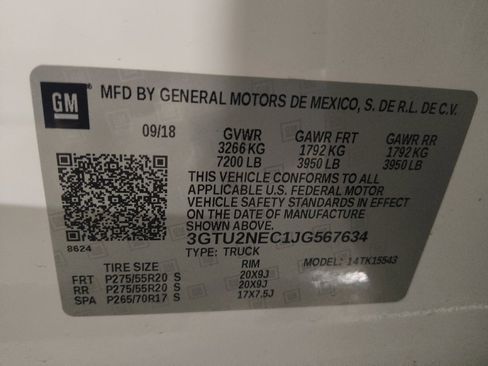 Used 2018 GMC Sierra 1500 SLT w/ Texas SLT Premium Package image 33