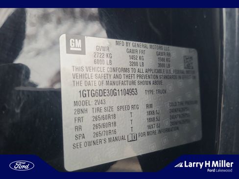 Used 2016 GMC Canyon SLT w/ LPO, Gearon Bar Package image 25