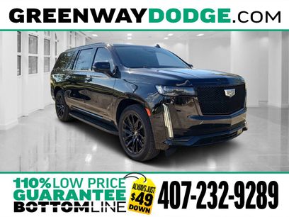 Used 2021 Cadillac Escalade ESV Sport w/ Driver Assist Tech Package