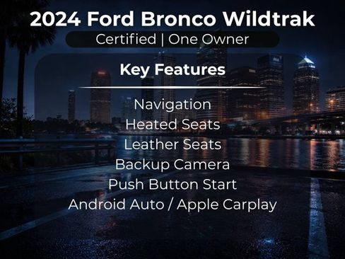 Used 2024 Ford Bronco Wildtrak AWD/4WD image 13