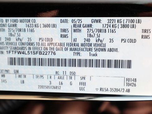 Used 2025 Ford F150 Tremor w/ Tow/Haul Package AWD/4WD image 15