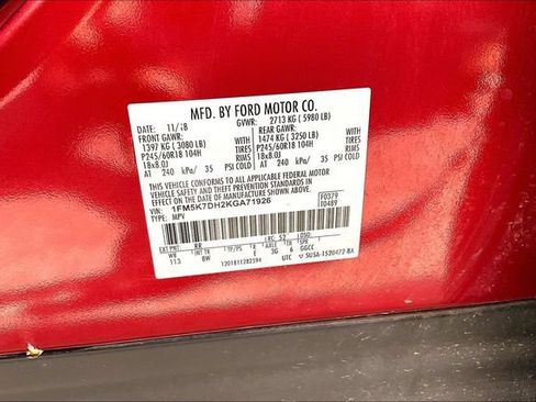 Used 2019 Ford Explorer XLT FWD image 19