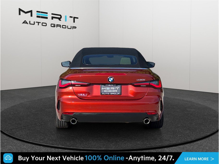 Used 2021 BMW 430i Convertible w/ Convenience Package RWD image 8