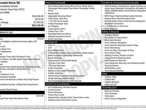 Used 2024 Hyundai Kona SE image 2