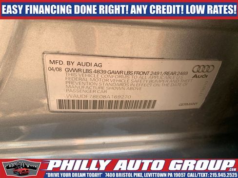 Used 2008 Audi A4 2.0T AWD/4WD image 23