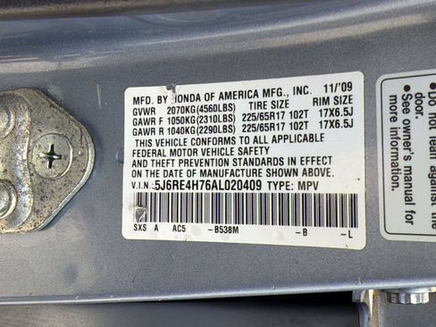 Used 2010 Honda CR-V EX-L image 19