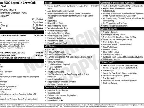 Used 2022 RAM 2500 Laramie AWD/4WD image 4