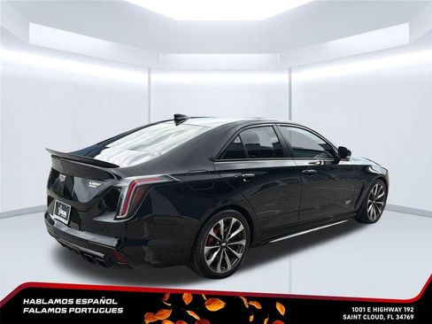 Certified 2023 Cadillac CT4 V Blackwing w/ Driver Assist Package RWD image 9