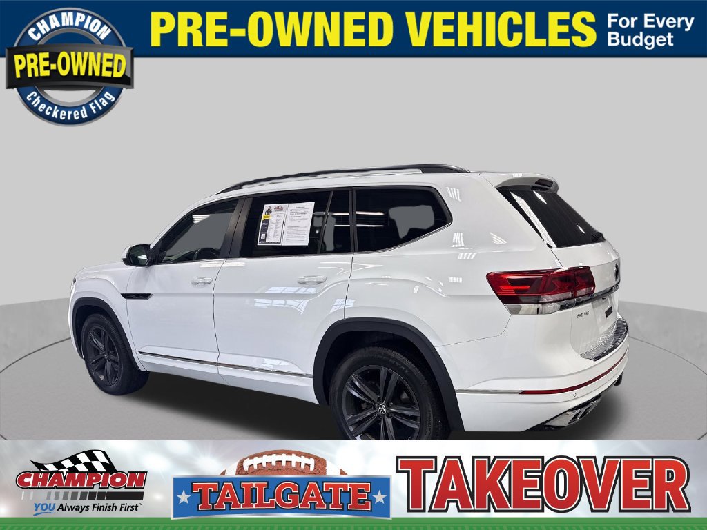 Used 2021 Volkswagen Atlas SE w/ Towing Package AWD/4WD image 3