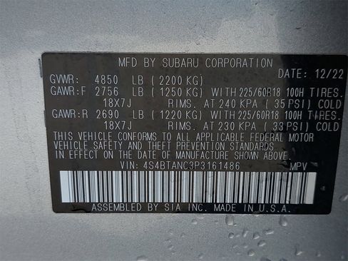 Certified 2023 Subaru Outback Limited image 14
