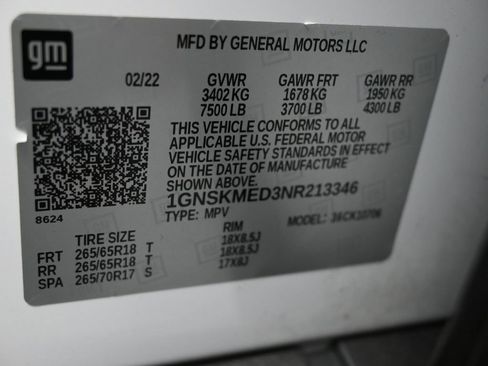 Used 2022 Chevrolet Tahoe LS w/ Driver Alert Package image 41