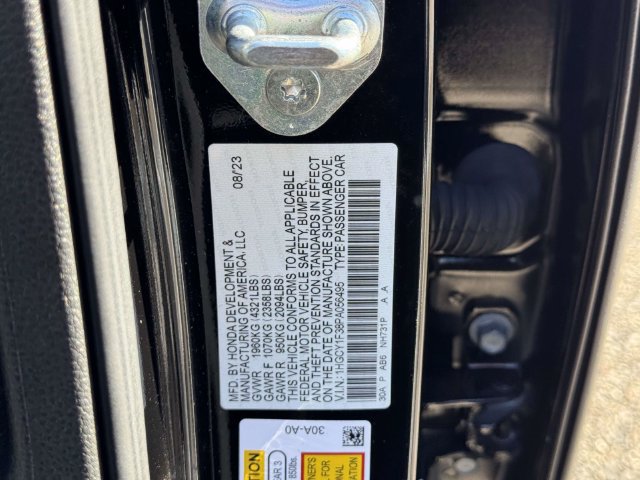 Certified 2023 Honda Accord EX image 32
