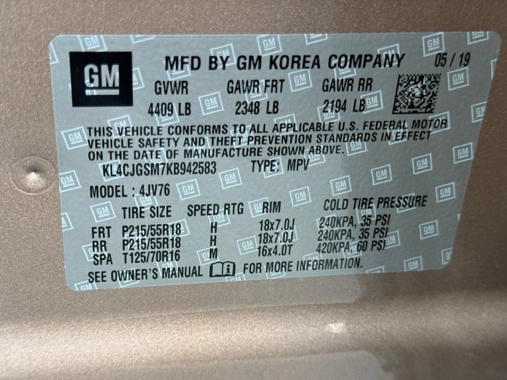 Used 2019 Buick Encore Essence w/ Experience Buick Package AWD/4WD image 28