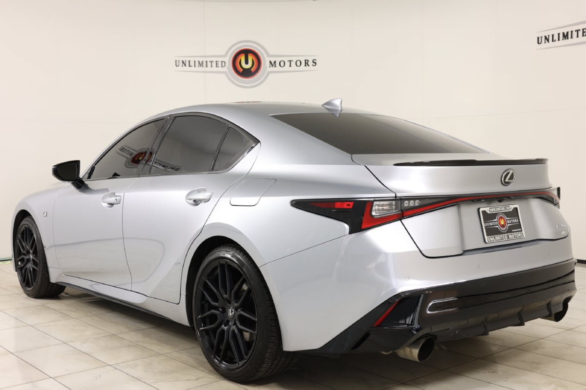 Used 2024 Lexus IS 350 F Sport w/ Blackout Package AWD/4WD image 4
