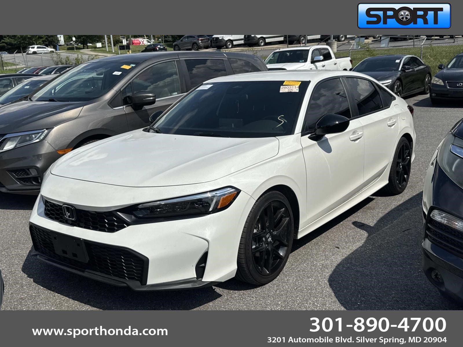 Certified 2026 Honda Civic Sport image 1