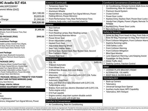 Used 2023 GMC Acadia SLT w/ Elevation Edition FWD image 2