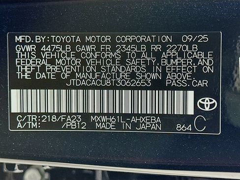 Used 2026 Toyota Prius Plug-In Hybrid FWD image 30