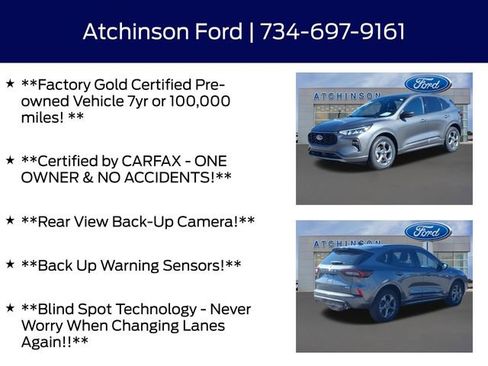 Certified 2023 Ford Escape ST-Line w/ Tech Pack #1 AWD/4WD image 5