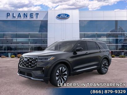 New 2026 Ford Explorer Platinum w/ LUX Leather Package