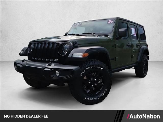 Used 2021 Jeep Wrangler Unlimited Sport AWD/4WD image 1