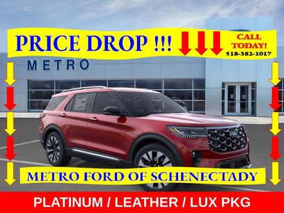 New 2026 Ford Explorer Platinum
