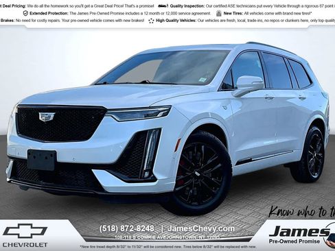 Certified 2023 Cadillac XT6 Sport w/ LPO, ONYX Package AWD/4WD image 1