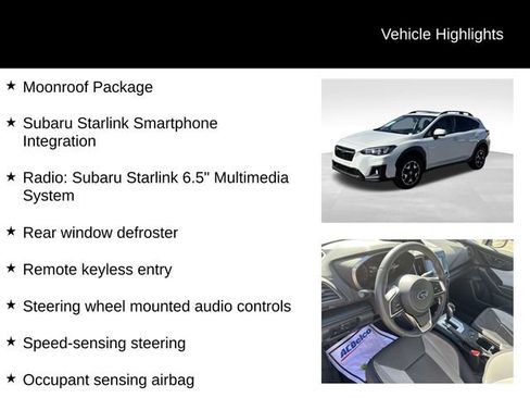 Used 2018 Subaru Crosstrek 2.0i Premium w/ Moonroof Package AWD/4WD image 7