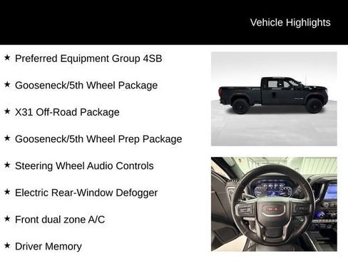 Certified 2023 GMC Sierra 2500 AT4 w/ Gooseneck/5TH Wheel Package image 16