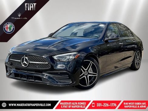 Used 2022 Mercedes-Benz C 300 4MATIC Sedan w/ AMG Line w/ Night Package image 1