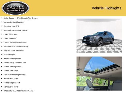 Used 2025 Subaru Outback Onyx Edition AWD/4WD image 4