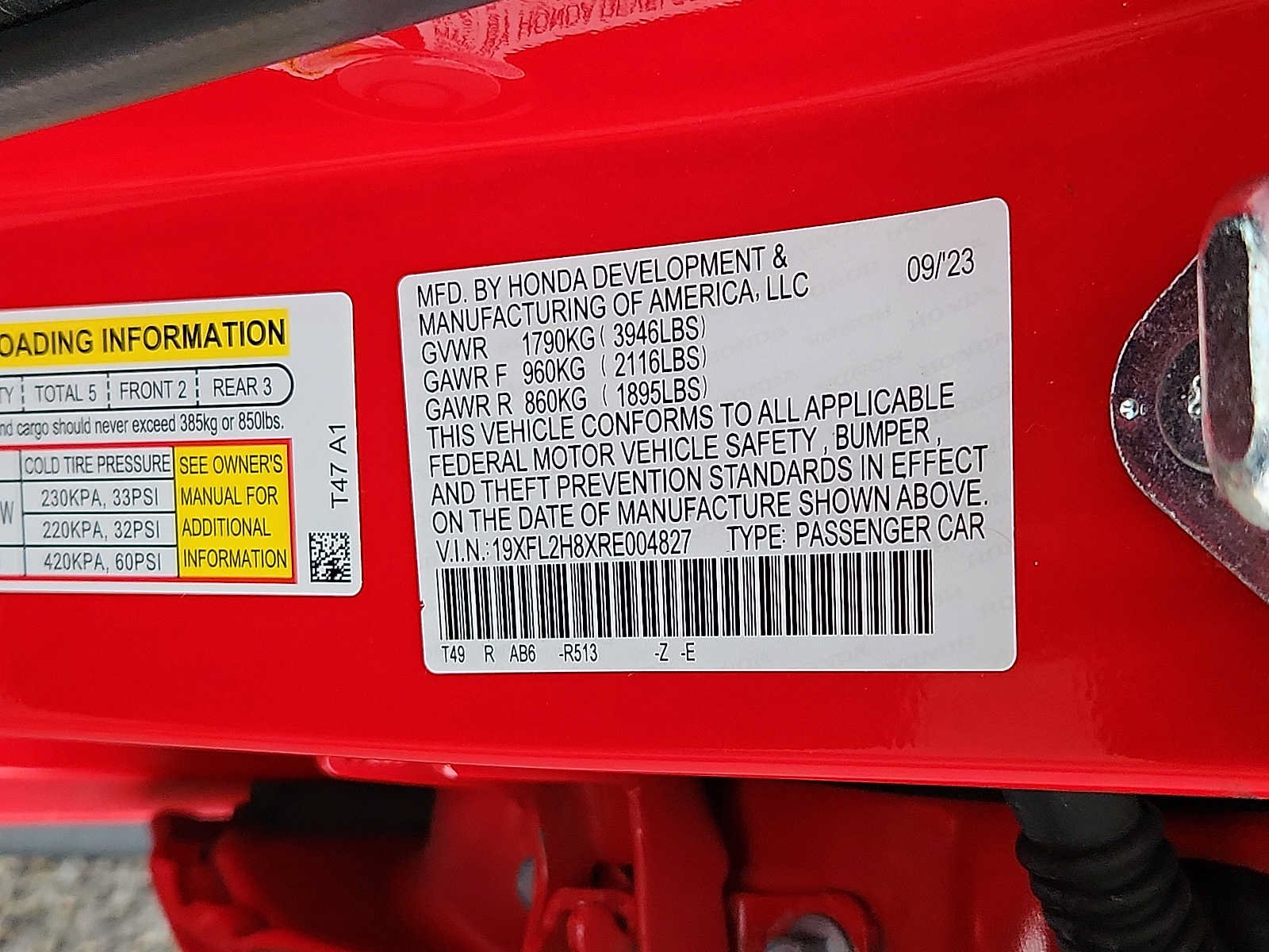 Certified 2024 Honda Civic Sport image 26