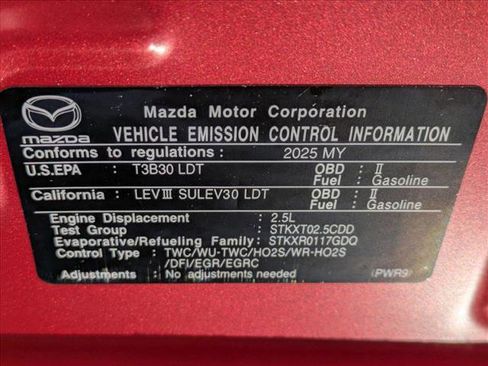 New 2025 MAZDA CX-50 AWD 2.5 S w/ Weather Package image 17