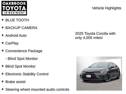 Certified 2025 Toyota Corolla FX image 7