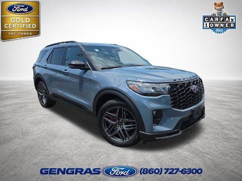 Certified 2025 Ford Explorer ST-Line w/ Premium Package AWD/4WD image 1