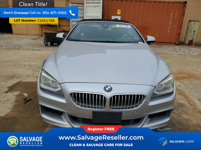 Used 2015 BMW 650i xDrive Convertible AWD/4WD image 7