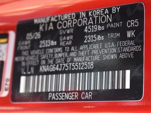 New 2026 Kia K5 GT-Line w/ GT-Line Premium Package AWD/4WD image 38