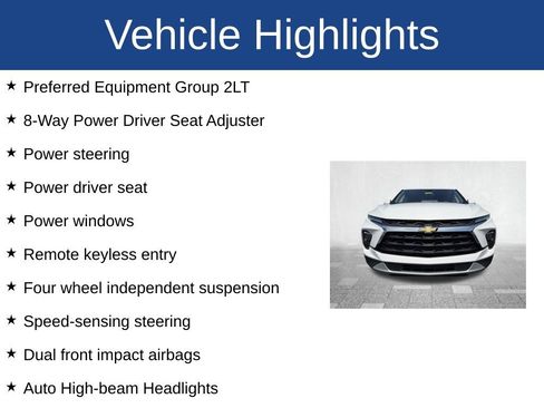 Certified 2023 Chevrolet Blazer LT FWD image 3