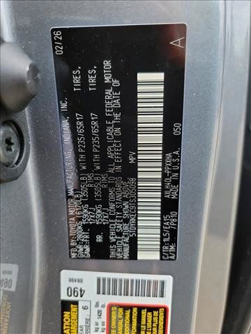 Used 2026 Toyota Sienna XLE FWD image 20