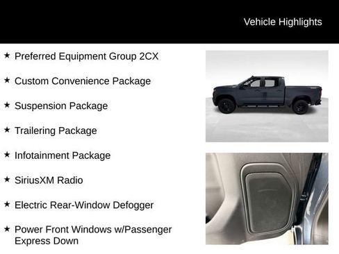 Certified 2021 Chevrolet Silverado 1500 Custom Trail Boss AWD/4WD image 27
