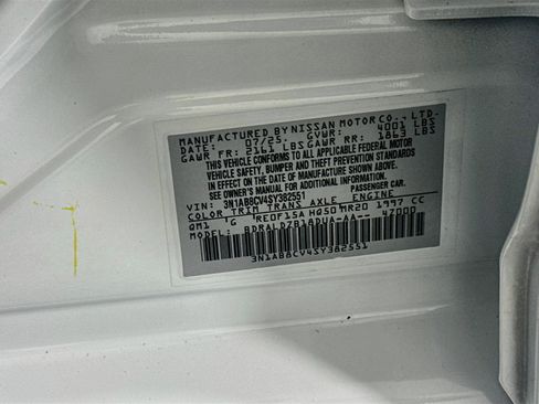 Used 2025 Nissan Sentra SV FWD image 12