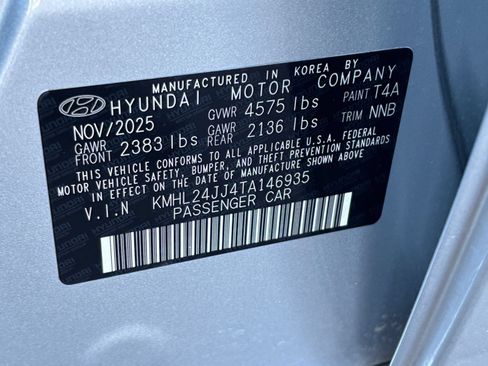 Used 2026 Hyundai Sonata Blue FWD image 29
