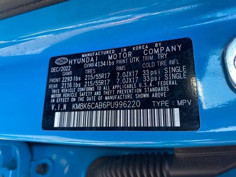 Certified 2023 Hyundai Kona SEL w/ Cargo Package AWD/4WD image 25